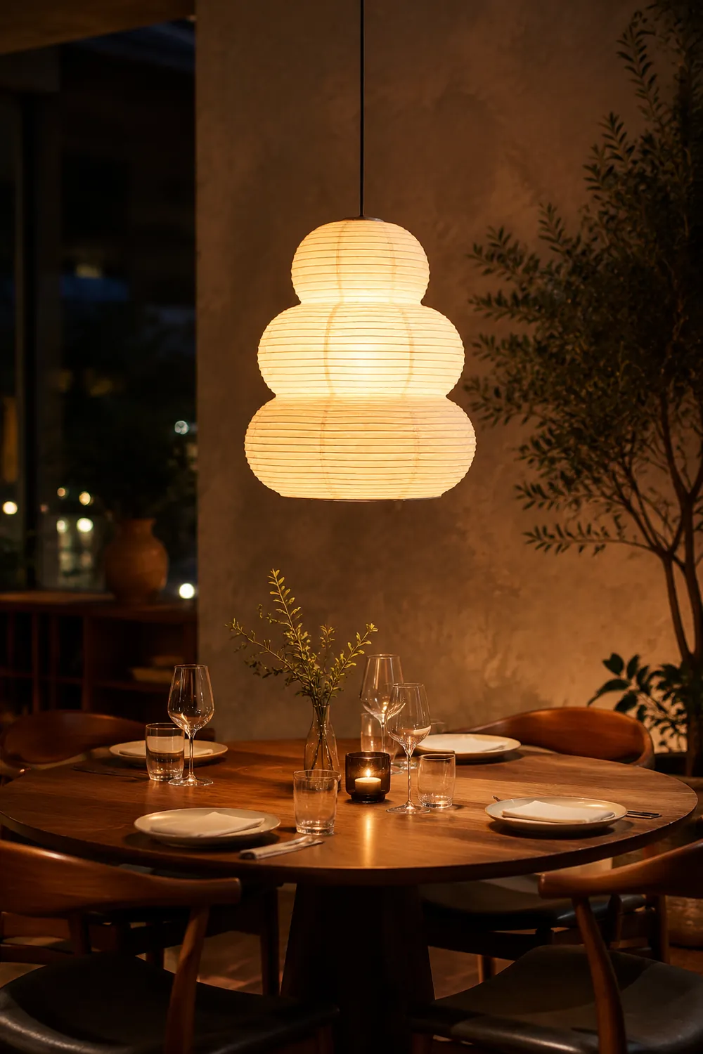 Rice Paper 24N Pendant Light - Lumpaz
