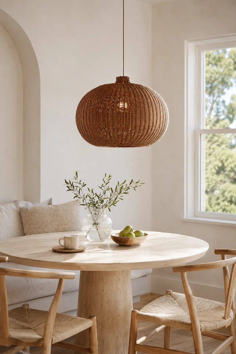 Vintage Rattan Pendant Lamp - Lumpaz