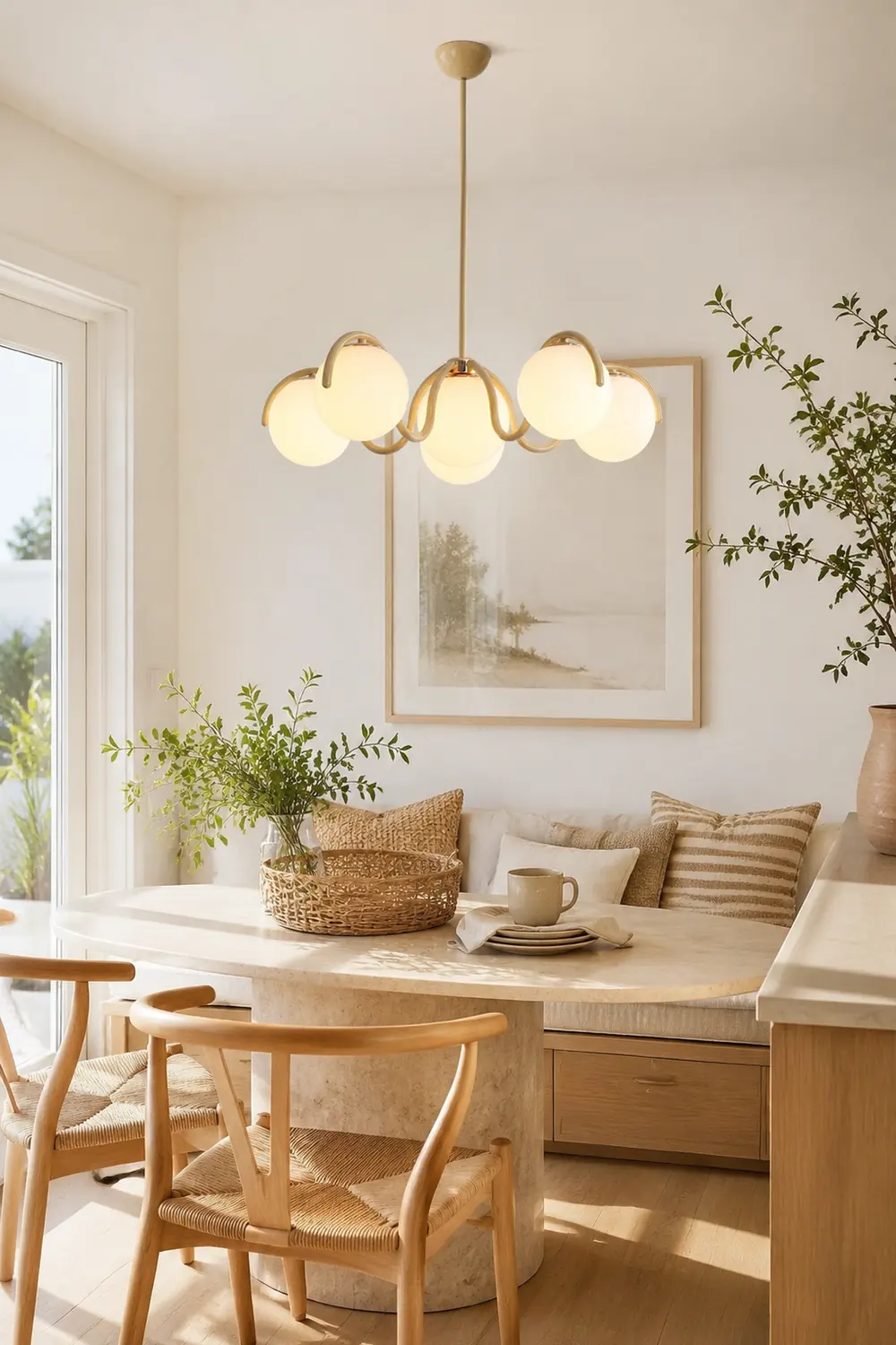 Reedway Curve Linear Chandelier - Lumpaz