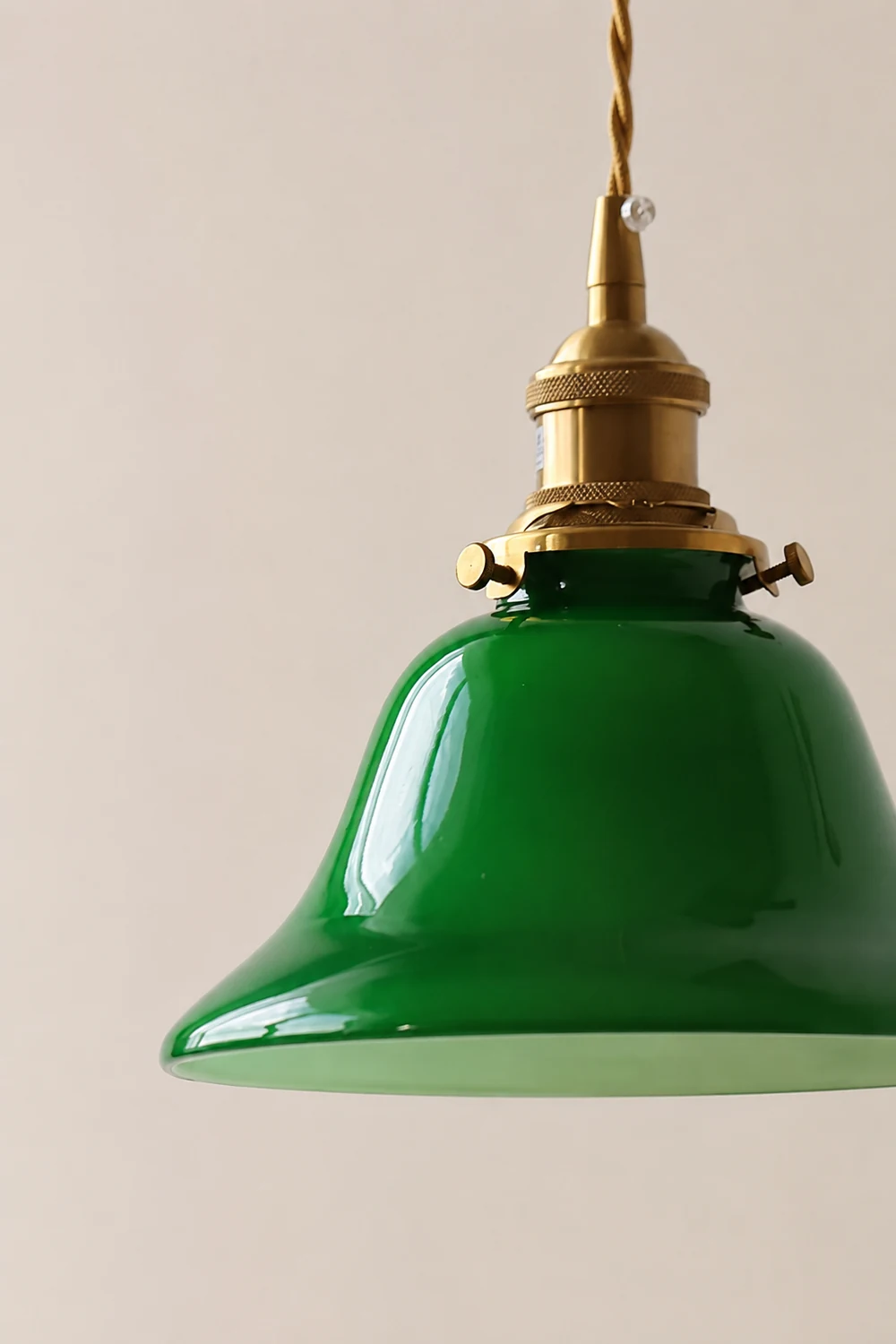 Green Bell Pendant Light - Lumpaz