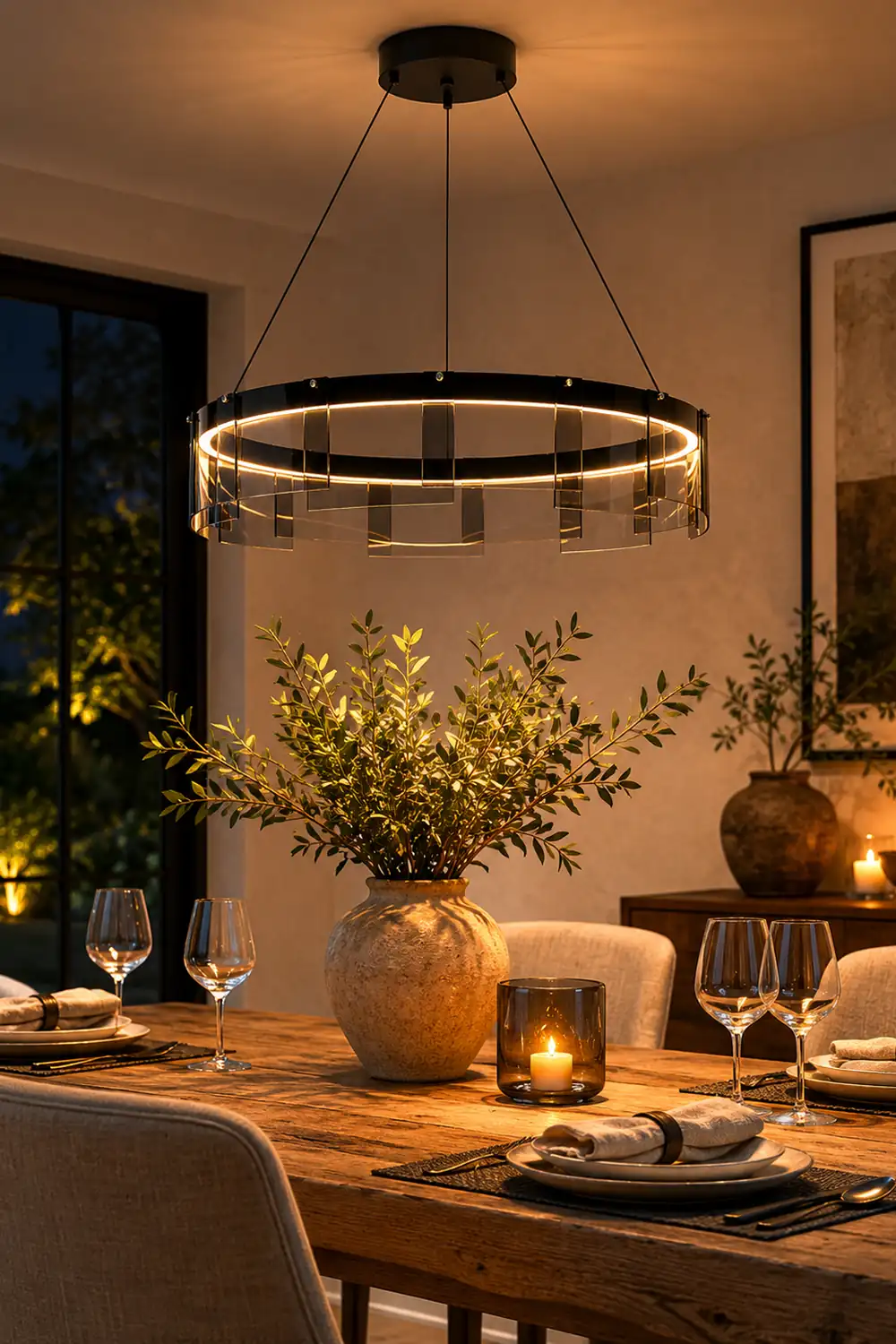 Stratos LED Chandelier - Lumpaz