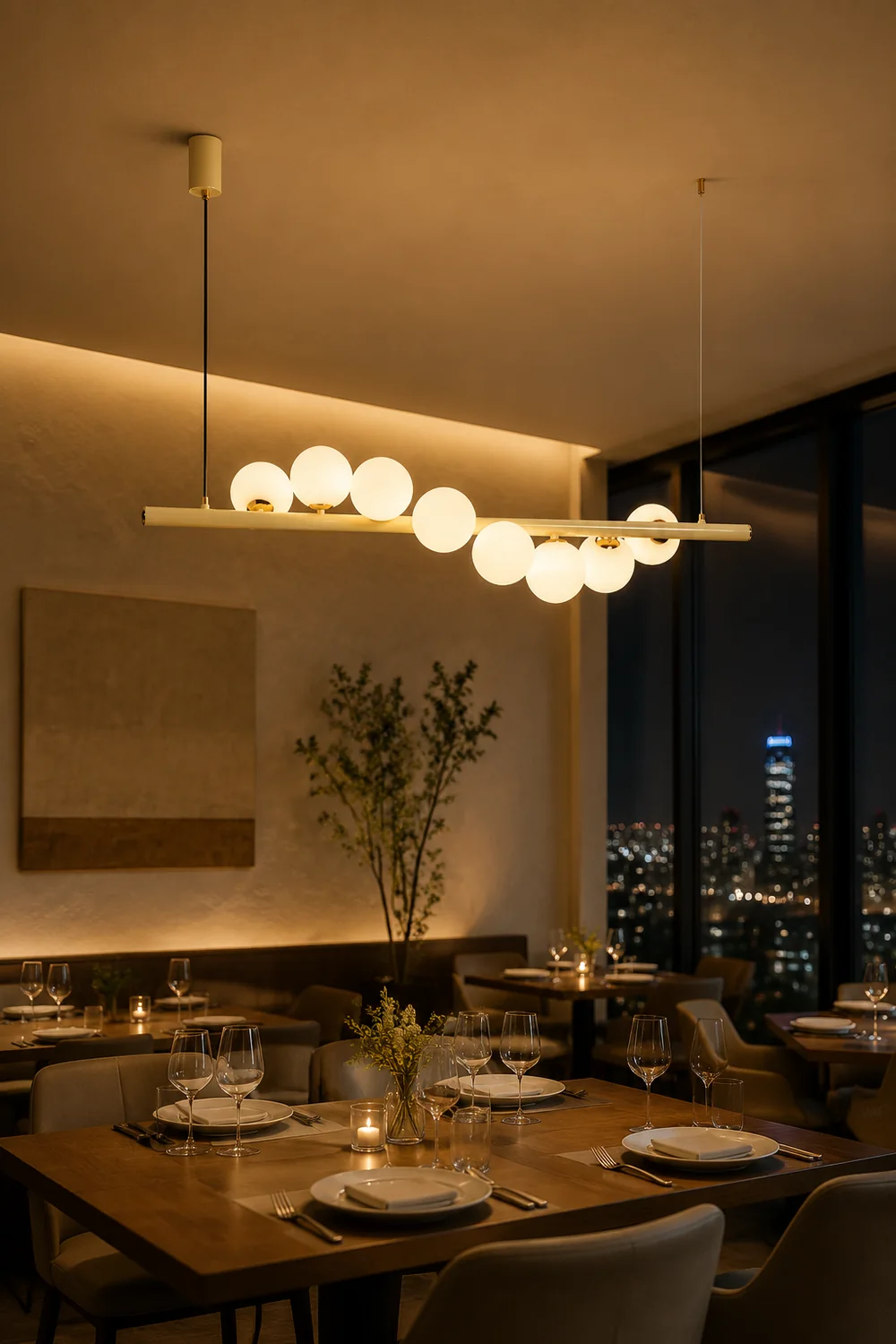 Wave Chandelier - Lumpaz