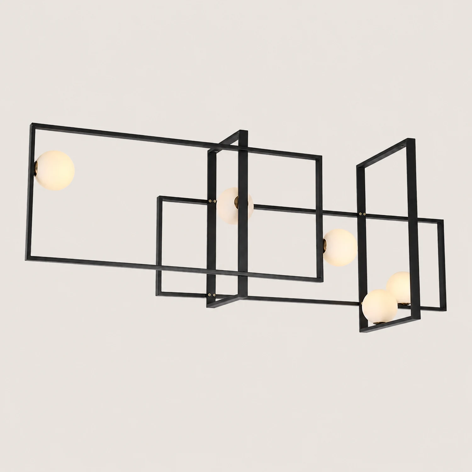 Mondrian Glass Ceiling Light - Lumpaz