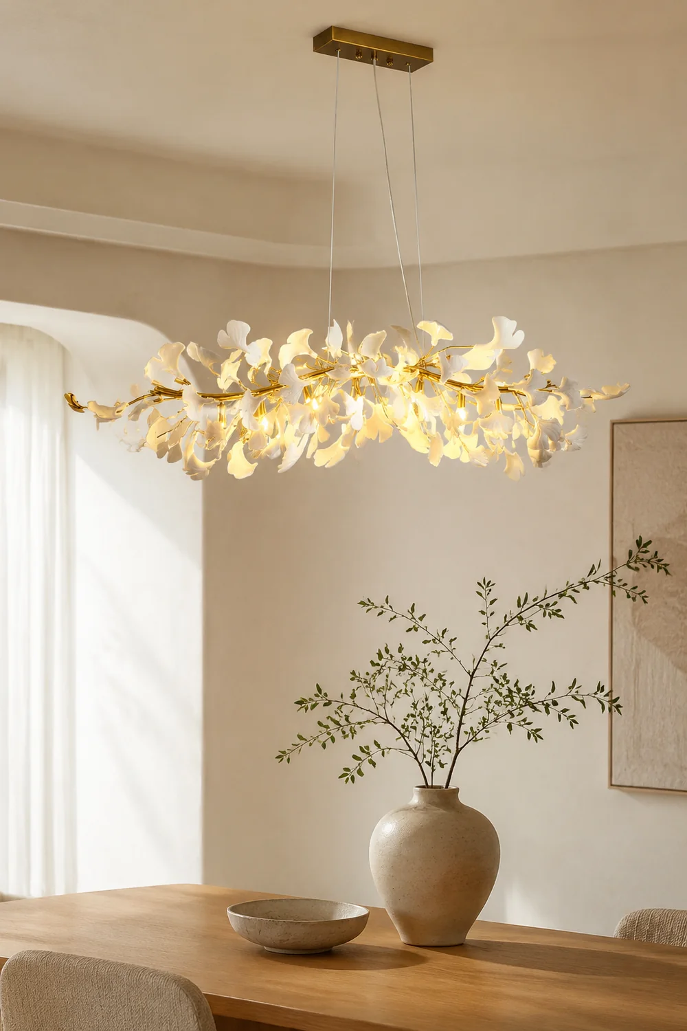 Gingko Chandelier D - Lumpaz