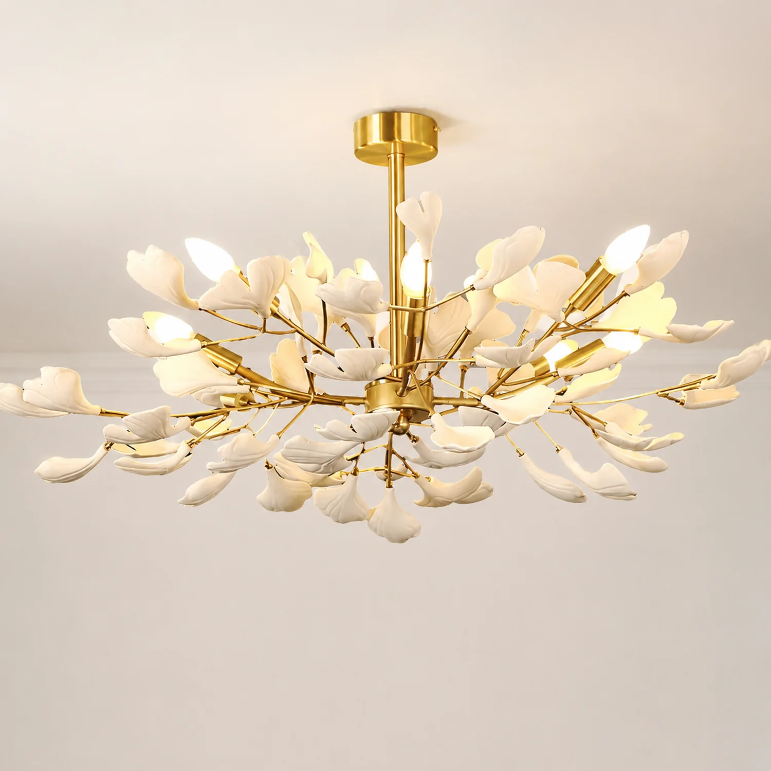 Gingko Chandelier J - Lumpaz