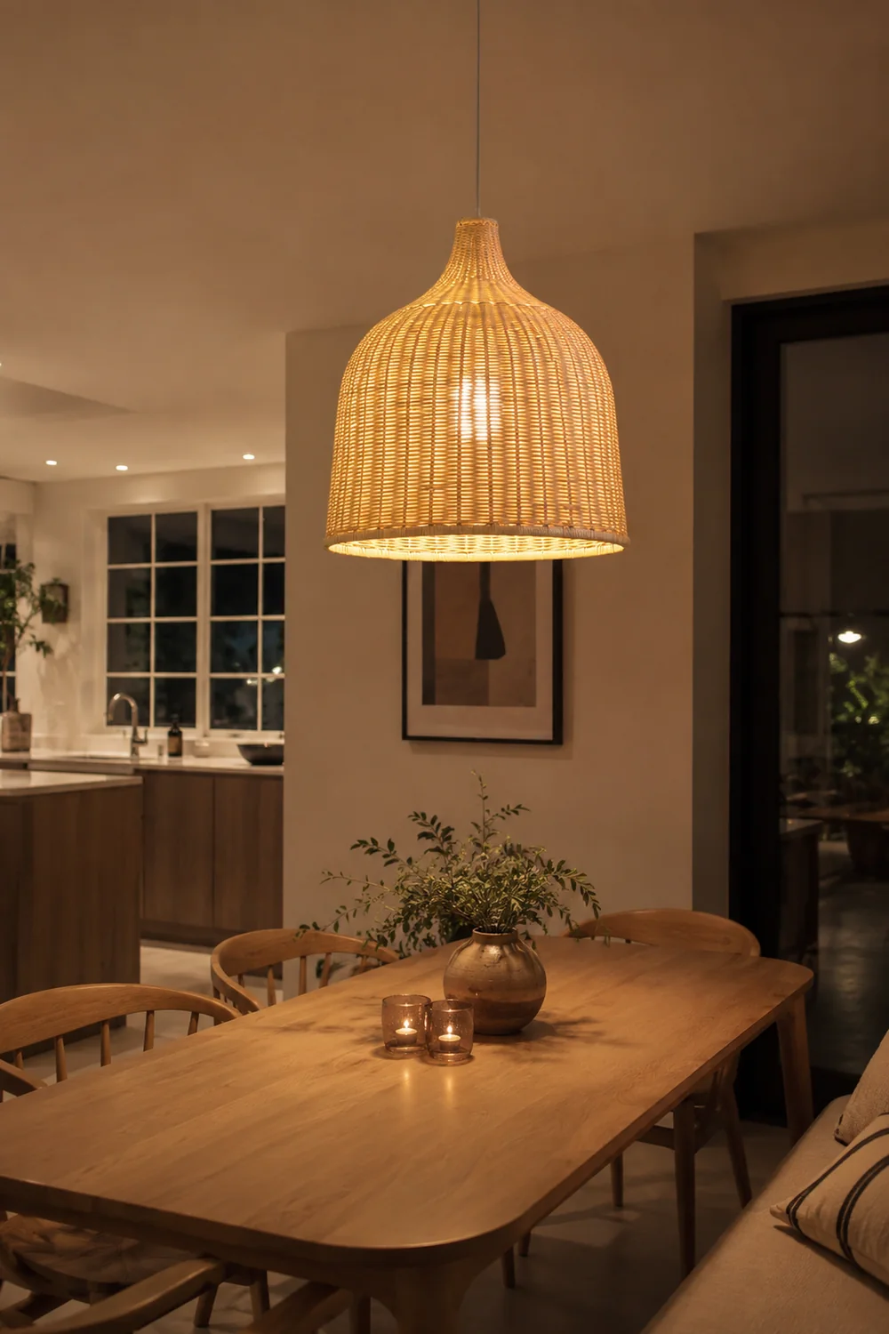 Rattan Pandent Light - Lumpaz