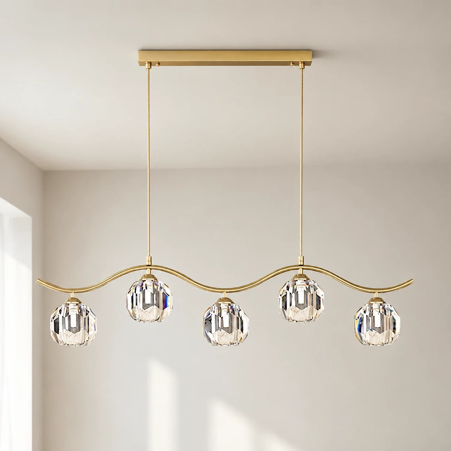 Eara Crystal Chandelier - Lumpaz