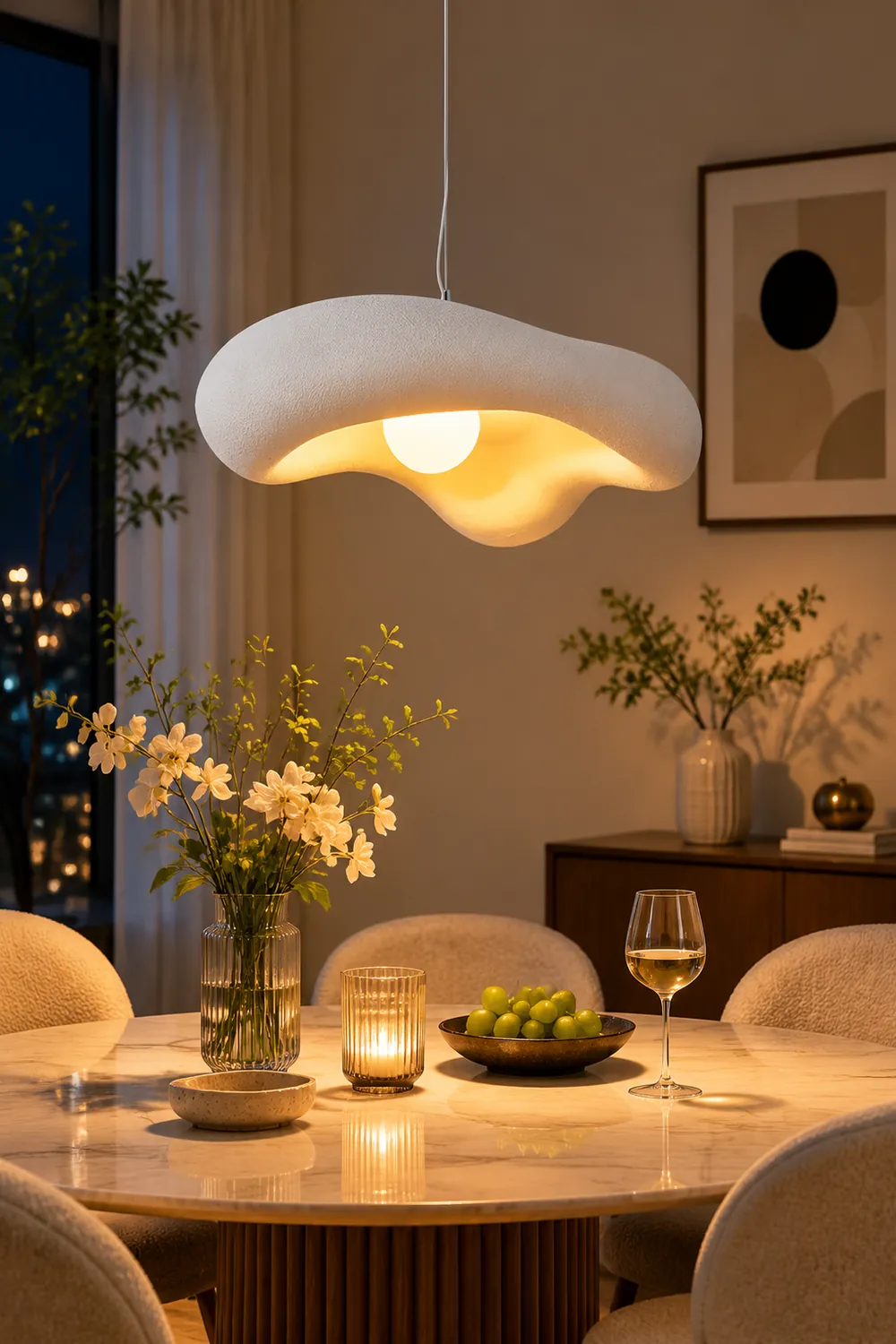 Lumina Resin Pendant Light - Lumpaz