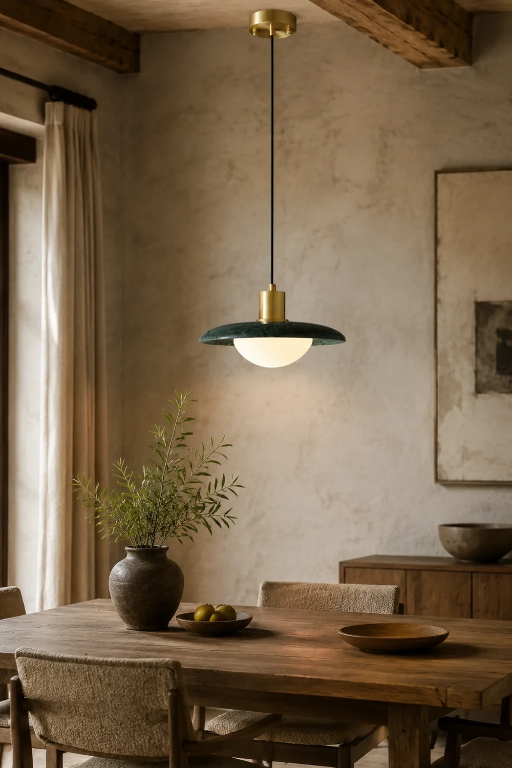 Arundel Mushroom Pendant Light - Lumpaz