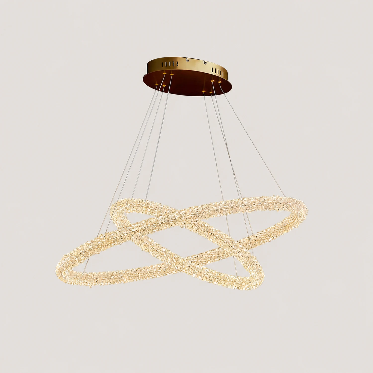 Ring Crystal Chandeliers - Lumpaz