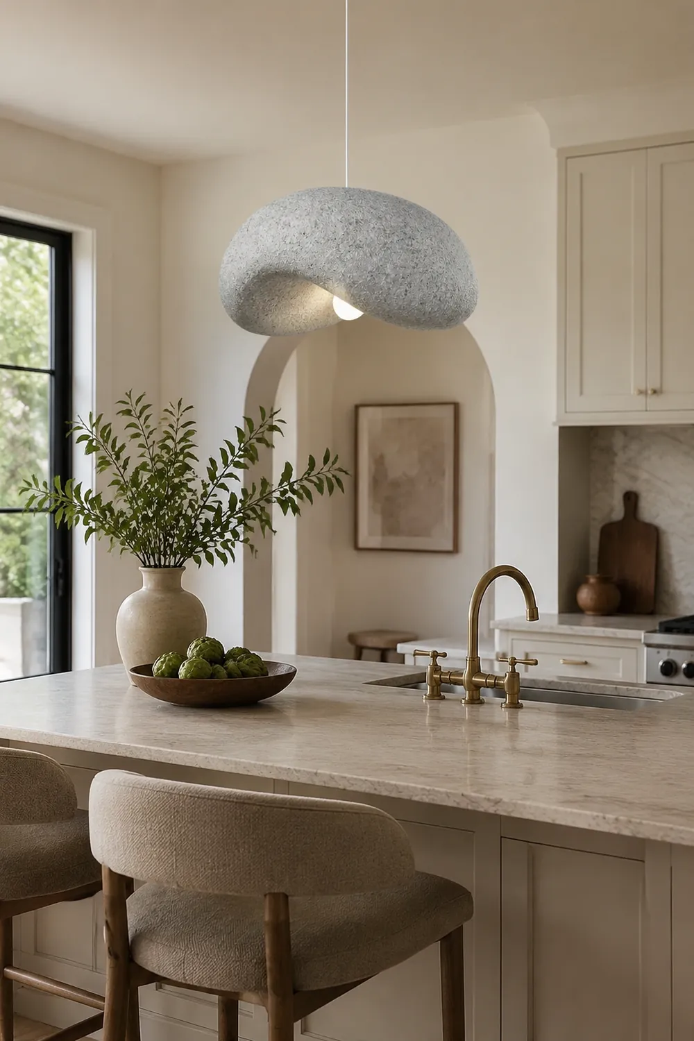 Dunia Speckled Pendant Lamp - Lumpaz