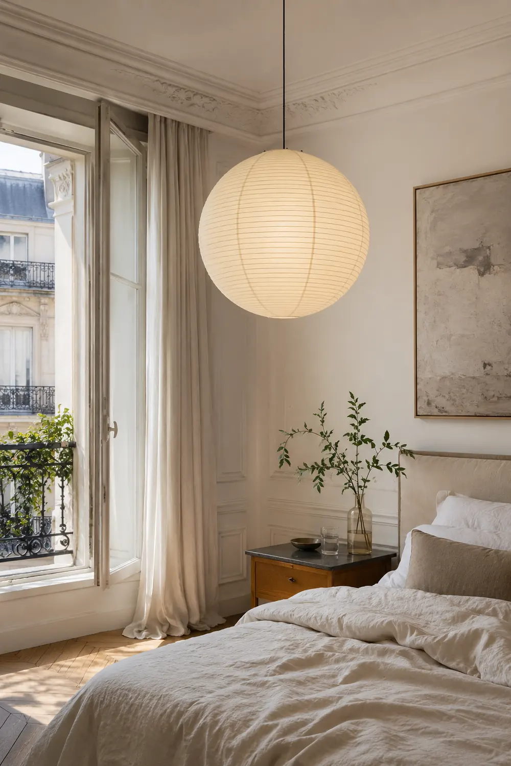 Washi Paper Round Series Pendant Lamp - Lumpaz