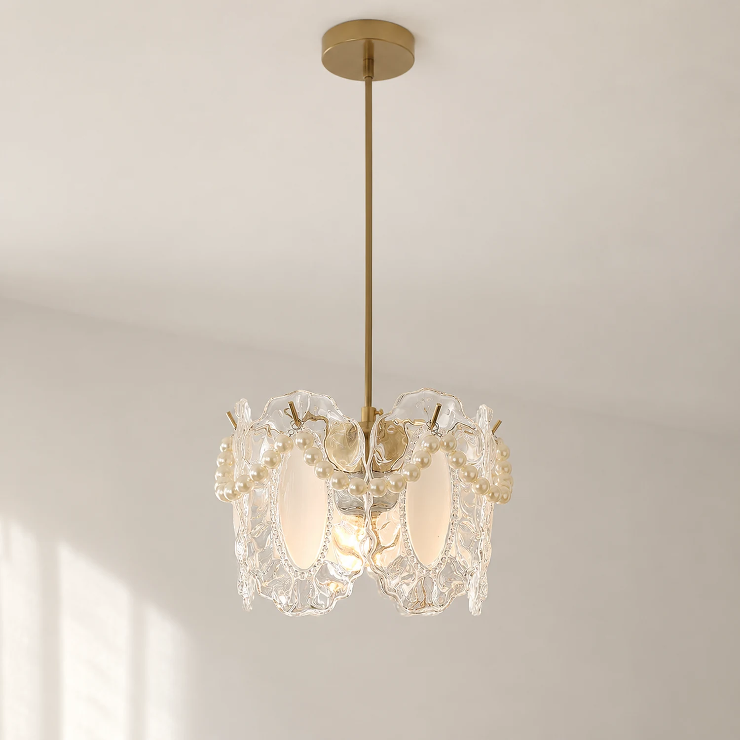 Floral Glass Pendant Lamp - Lumpaz