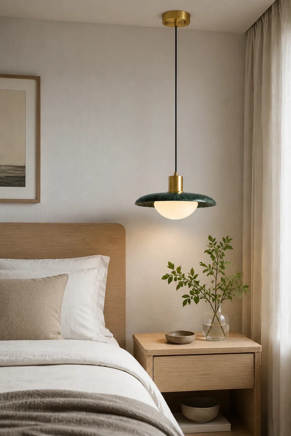 Arundel Mushroom Pendant Light - Lumpaz