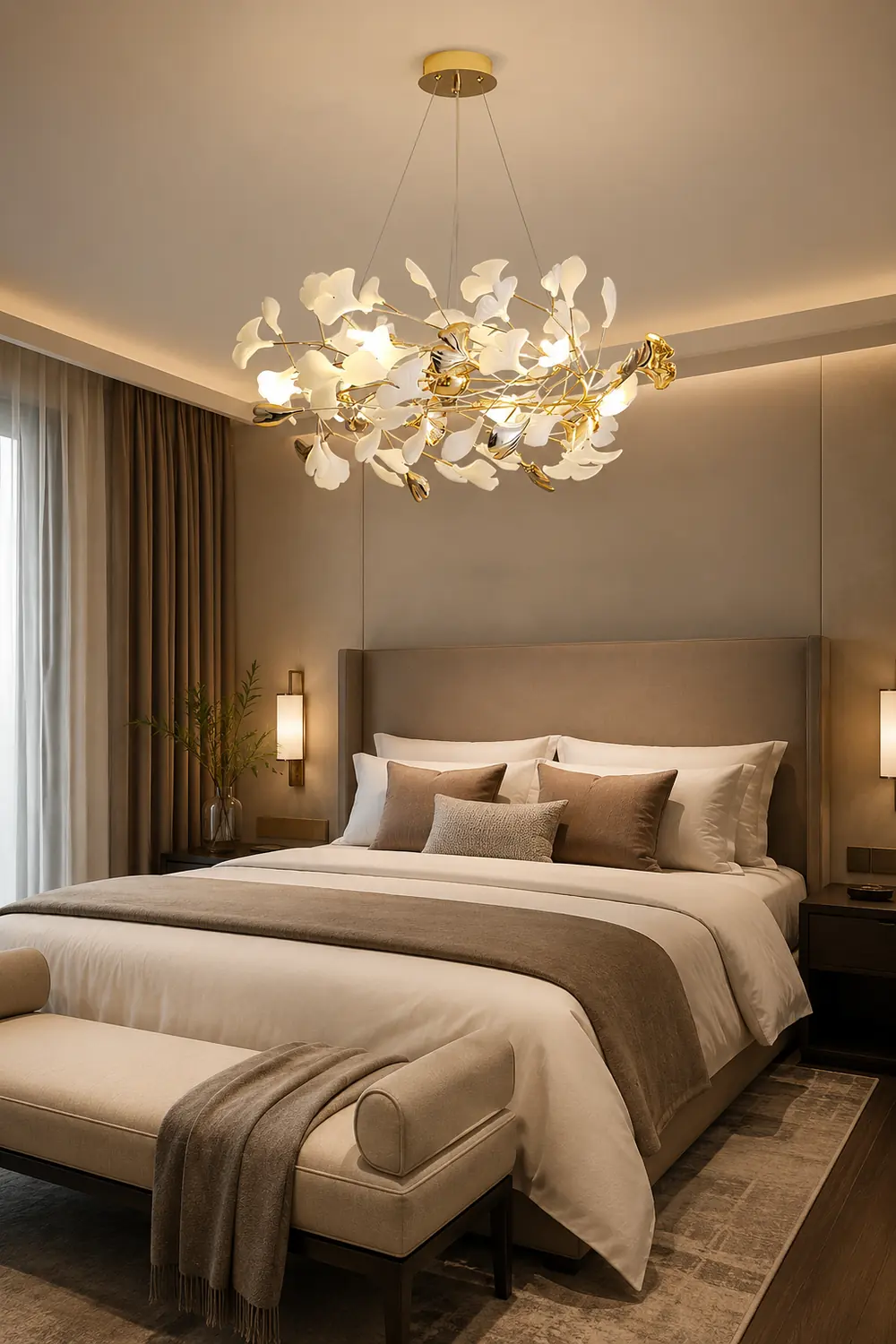 Gingko Chandelier H - Lumpaz