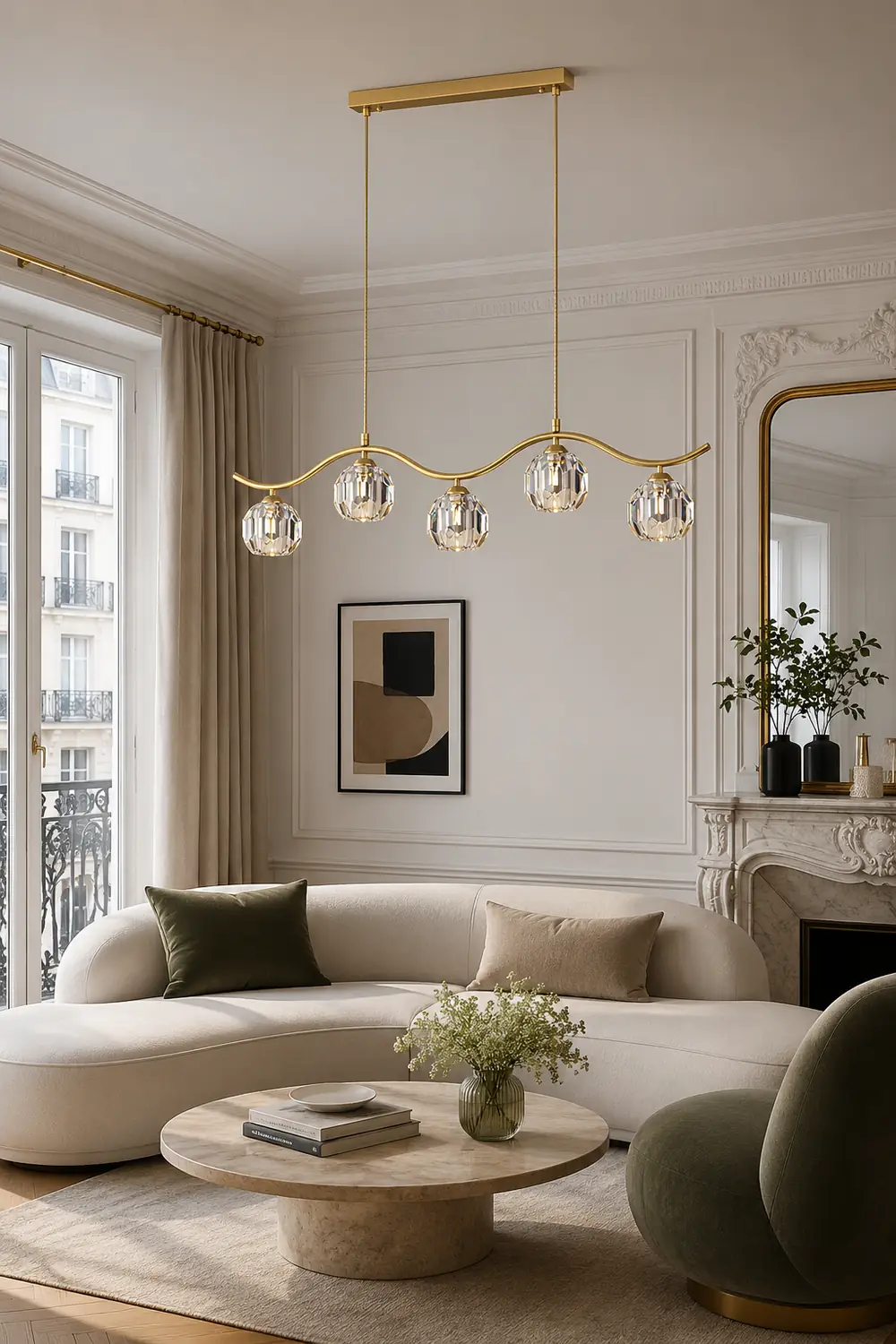 Eara Crystal Chandelier - Lumpaz