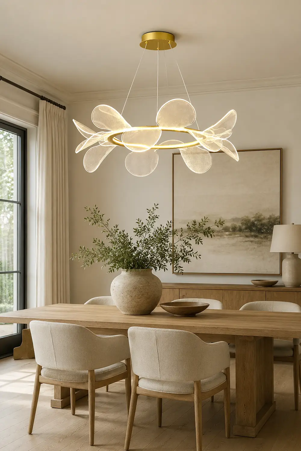 Bain Flying Flowers Chandelier - Lumpaz