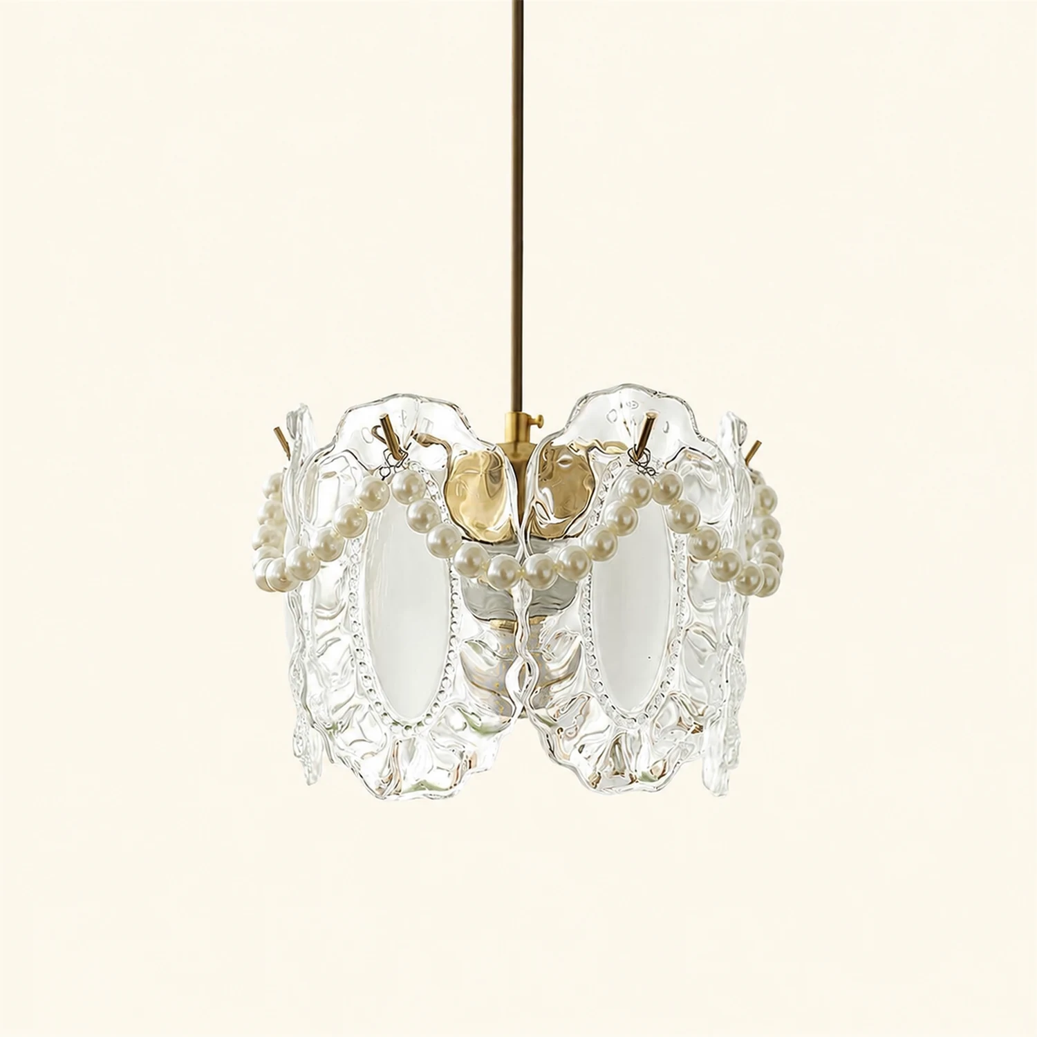 Floral Glass Pendant Lamp - Lumpaz
