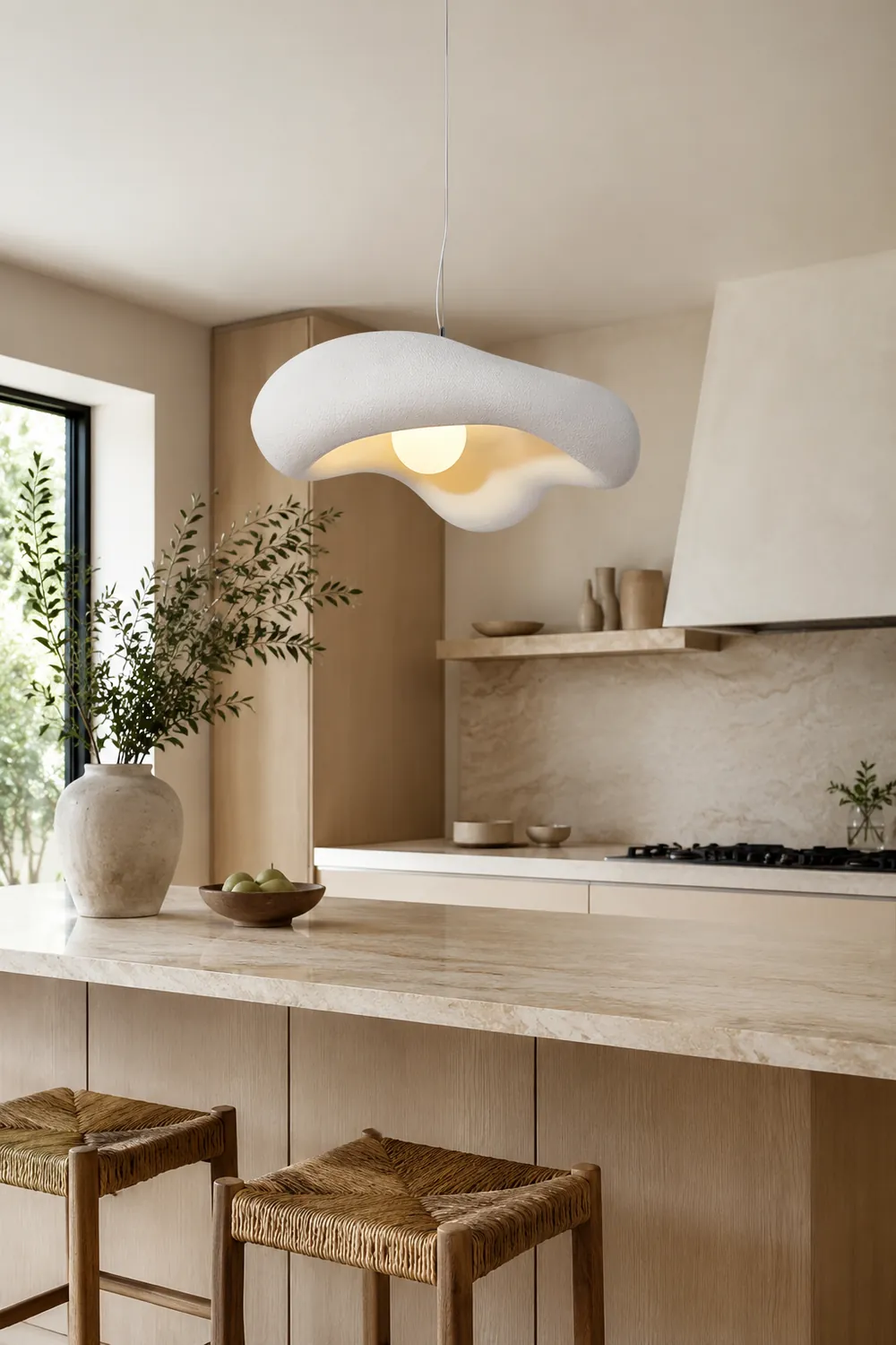 Lumina Resin Pendant Light - Lumpaz