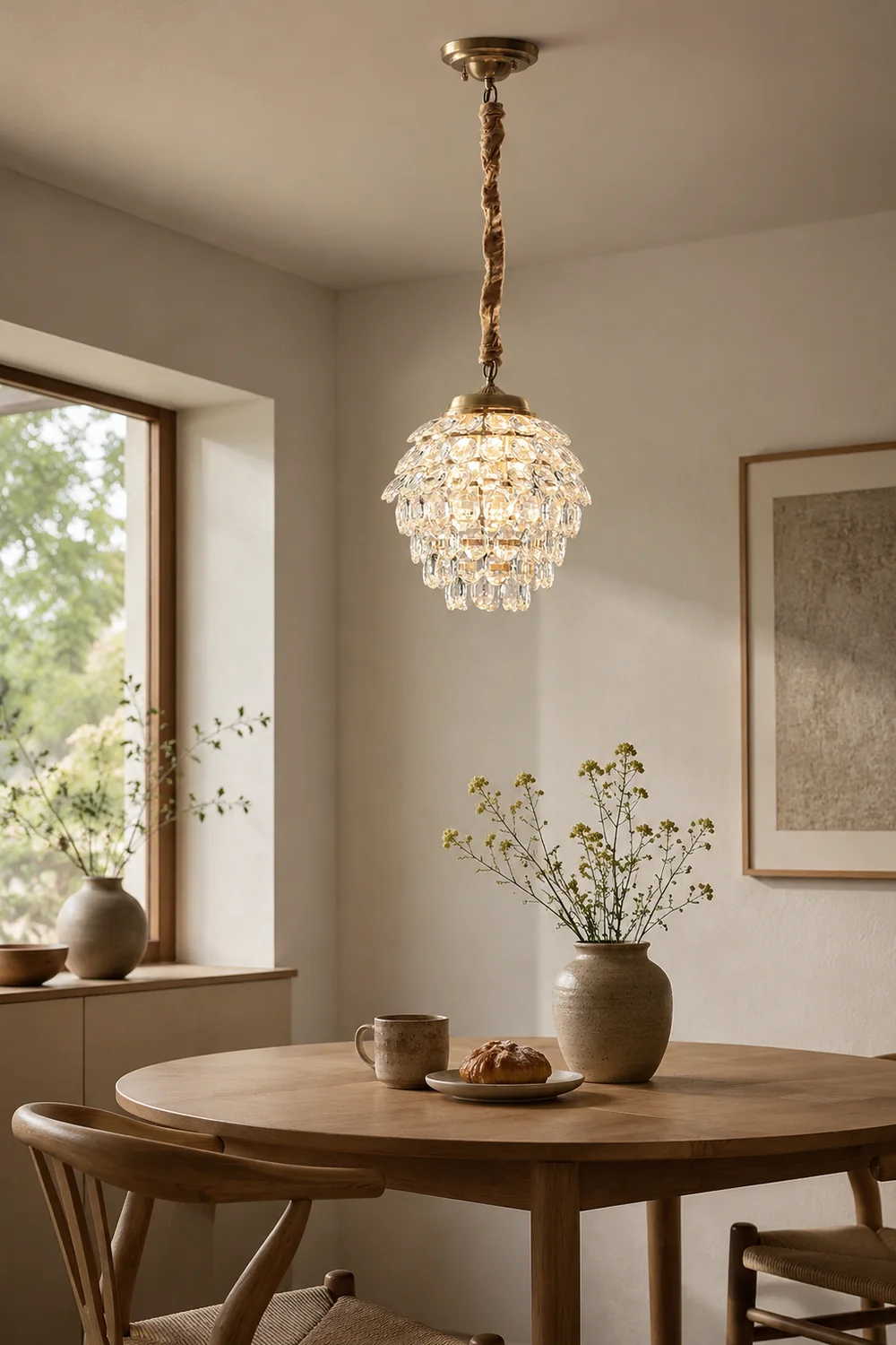 Roxanne Crystal Pendant Light - Lumpaz