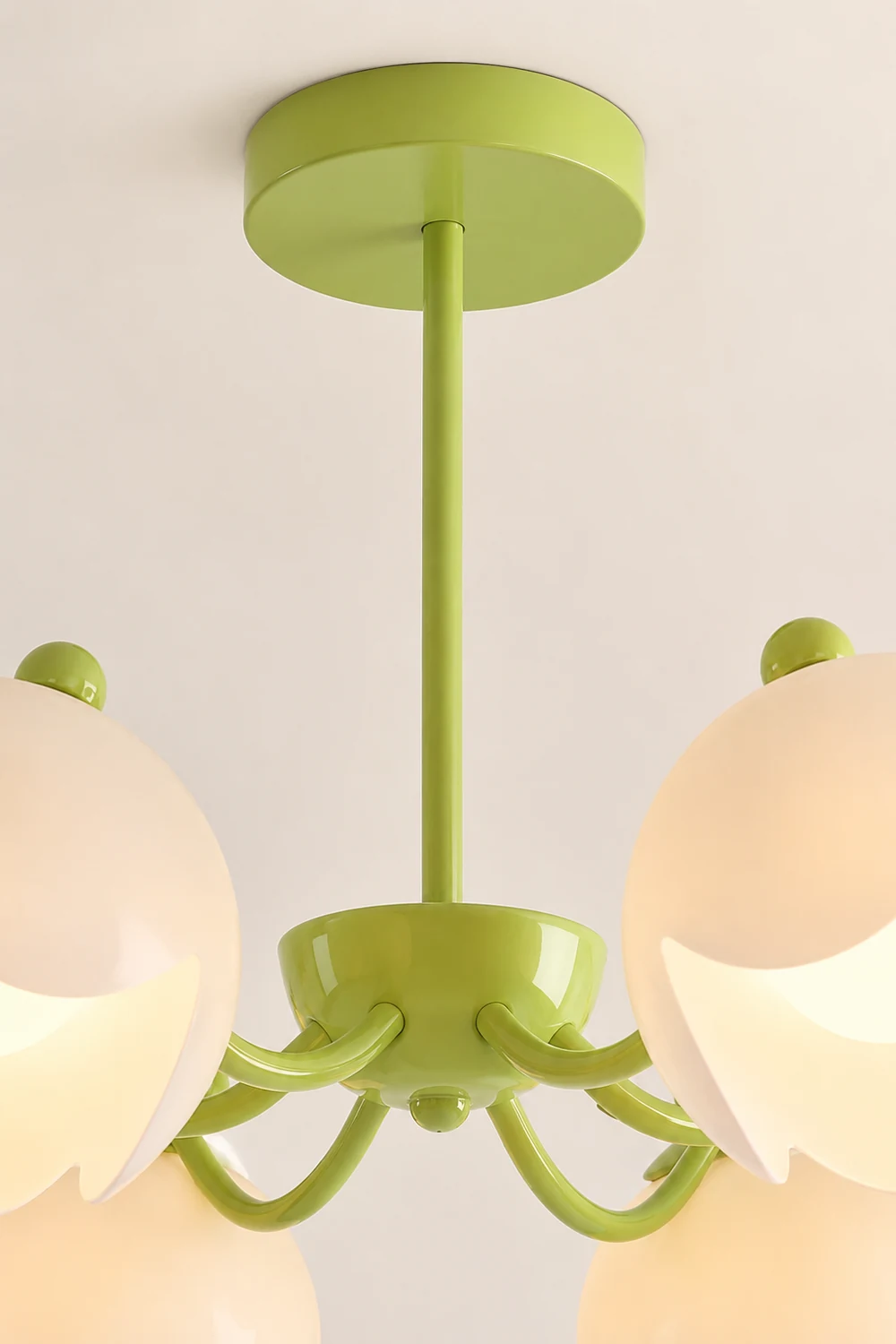 Murano Cream Chandelier - Lumpaz
