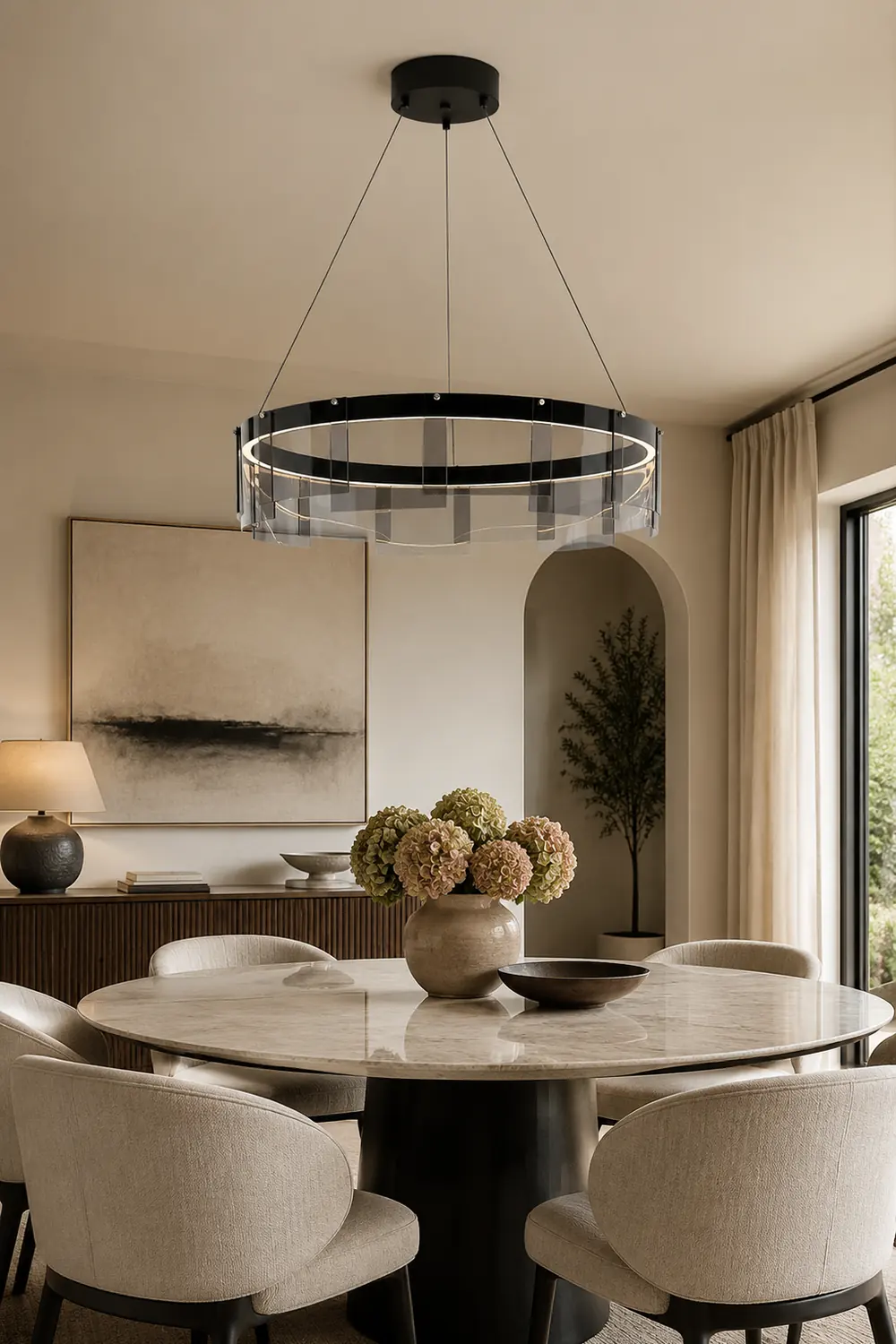 Stratos LED Chandelier - Lumpaz