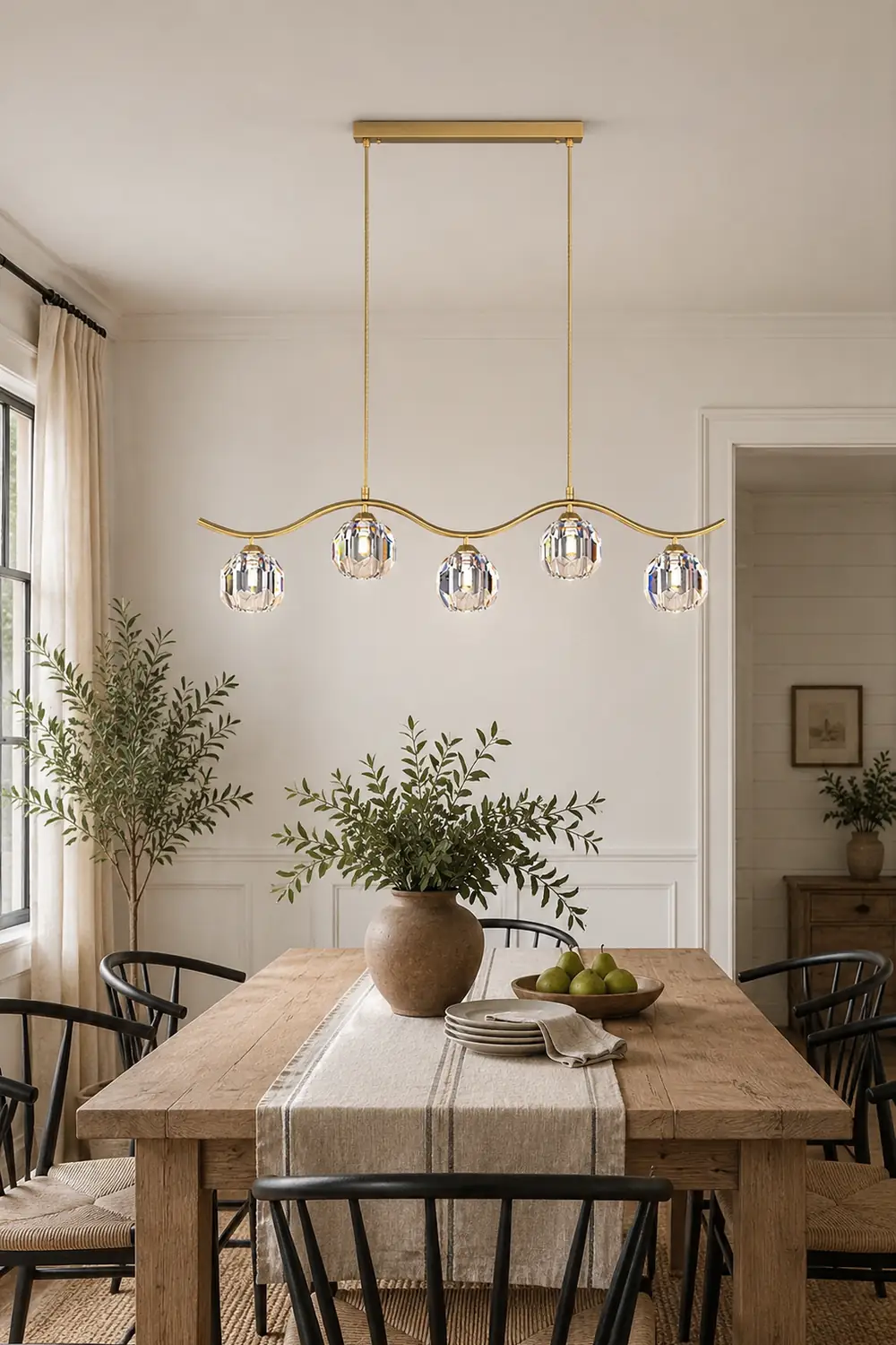 Eara Crystal Chandelier - Lumpaz