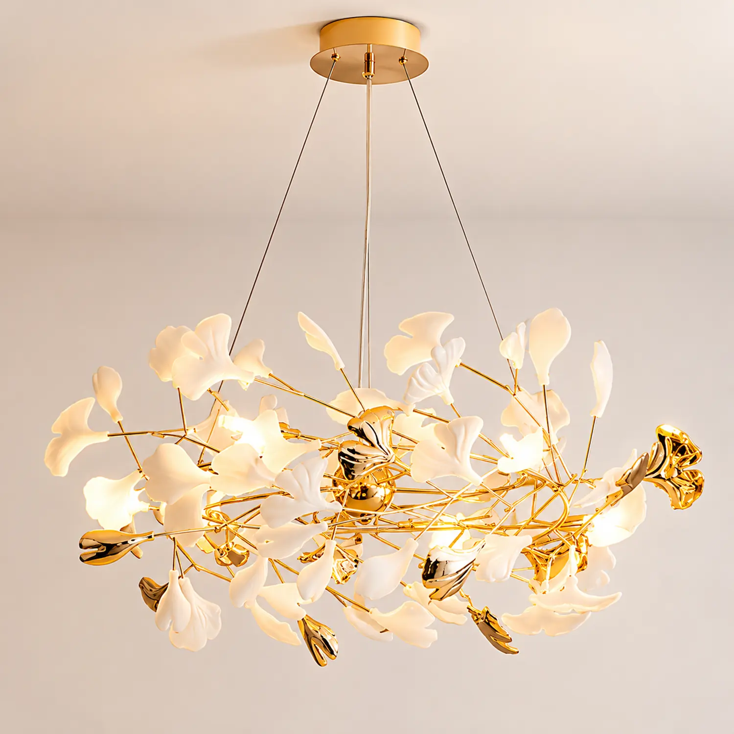 Gingko Chandelier H - Lumpaz
