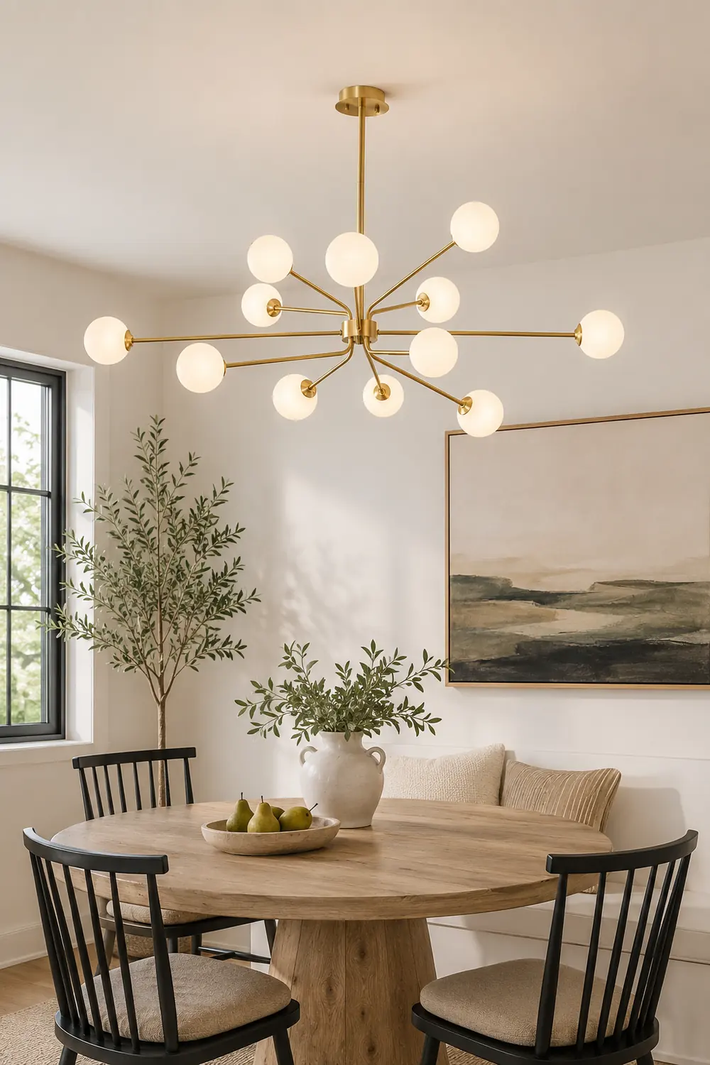 Solaire Arm Chandelier - Lumpaz