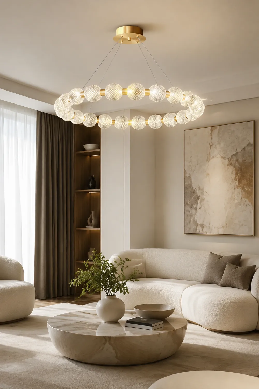 Pearl Chandelier - Lumpaz