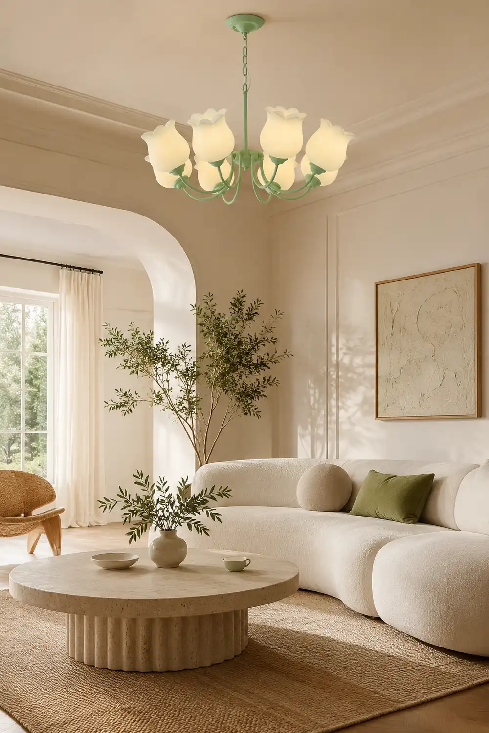 French Lily Chandelier - Lumpaz