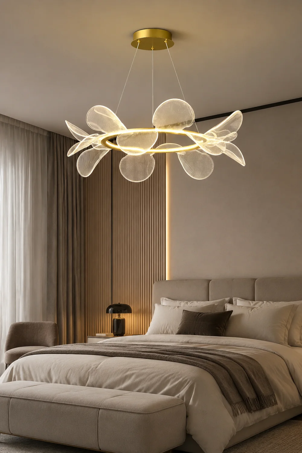 Bain Flying Flowers Chandelier - Lumpaz