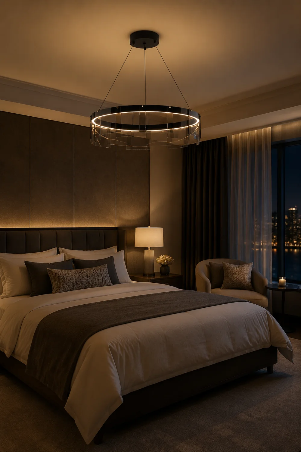 Stratos LED Chandelier - Lumpaz