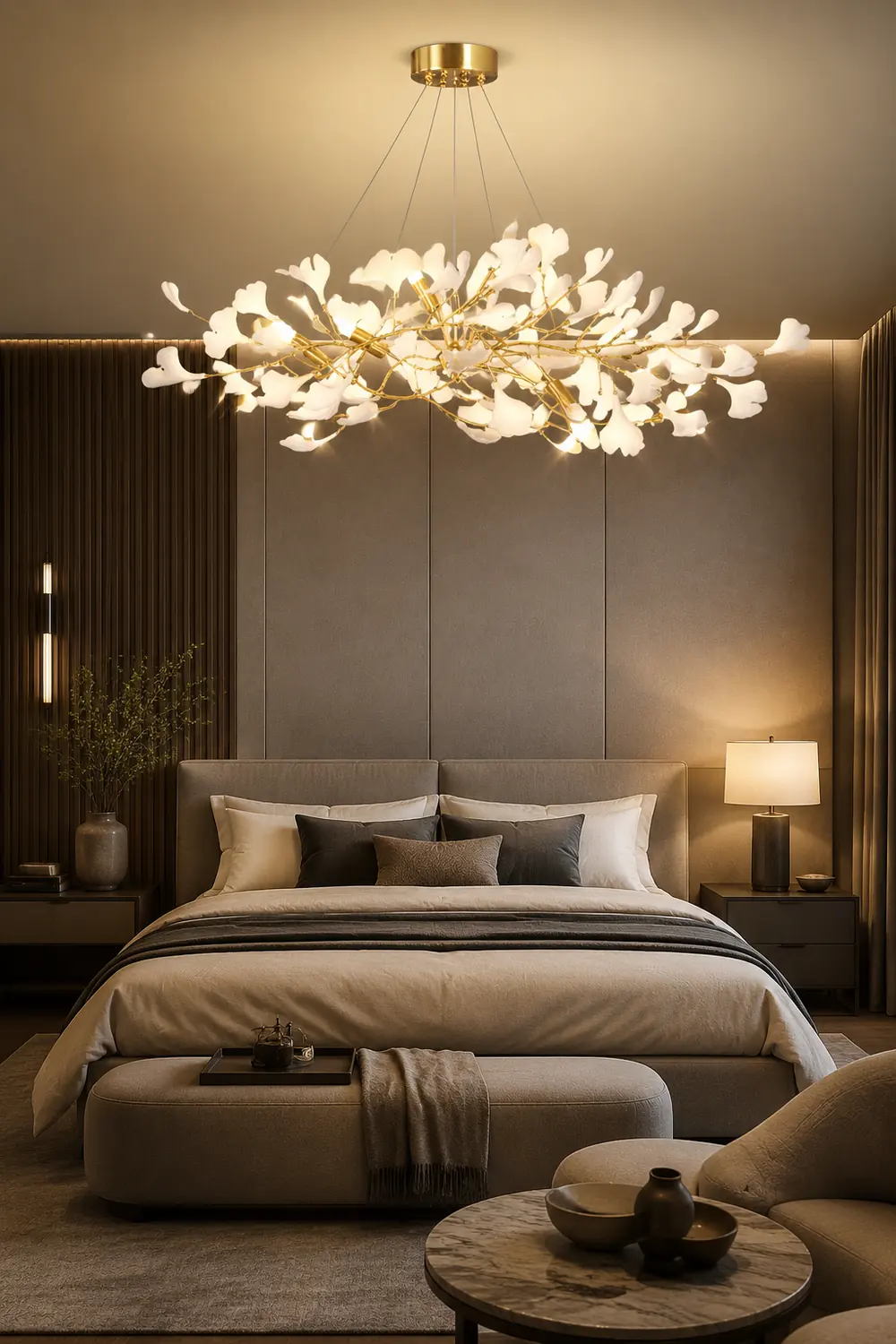 Gingko Chandelier I - Lumpaz