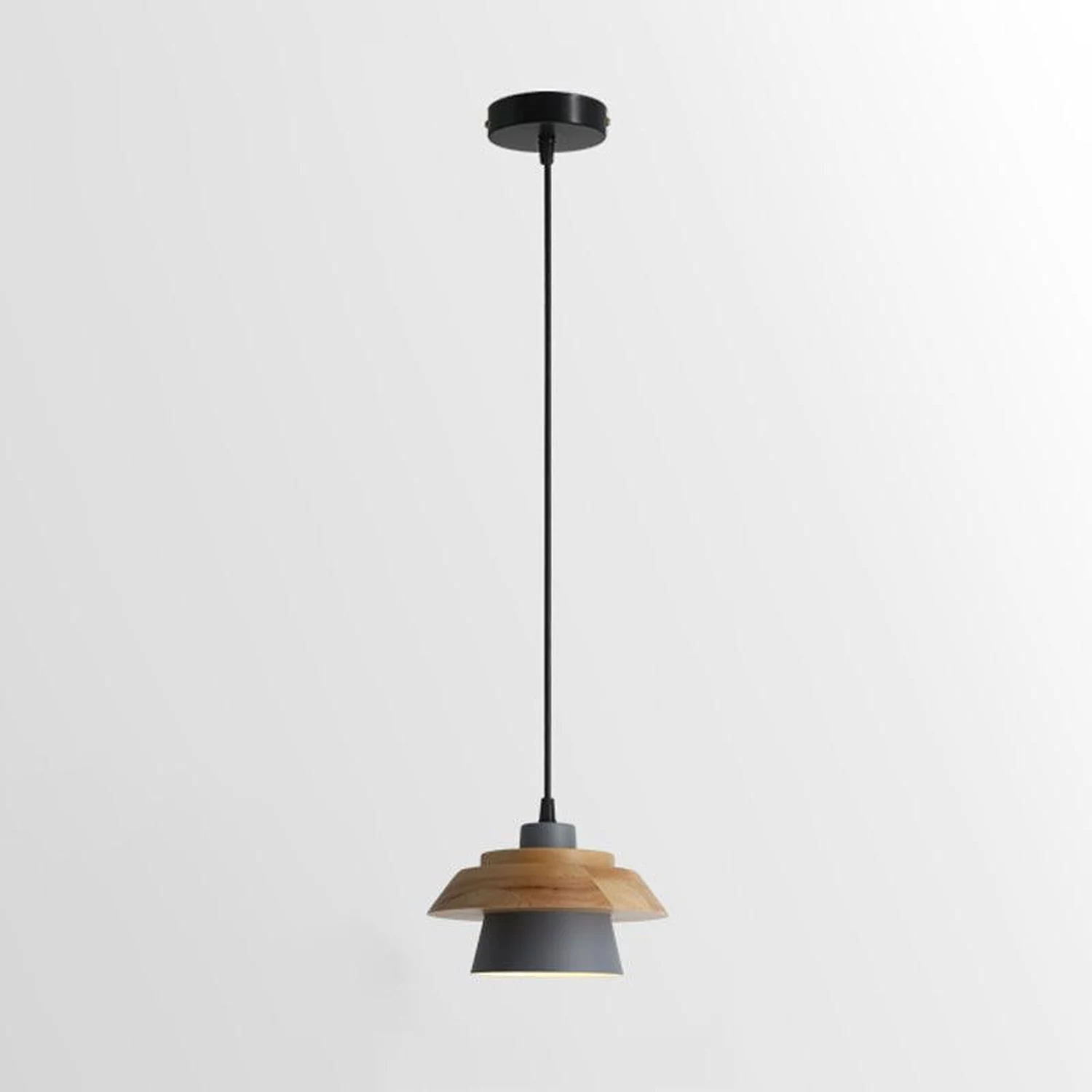 Stone Wood Pendant Lamp - Lumpaz