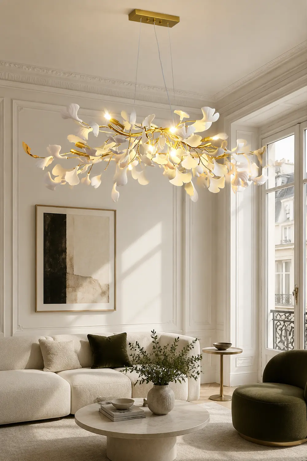 Gingko Chandelier D - Lumpaz