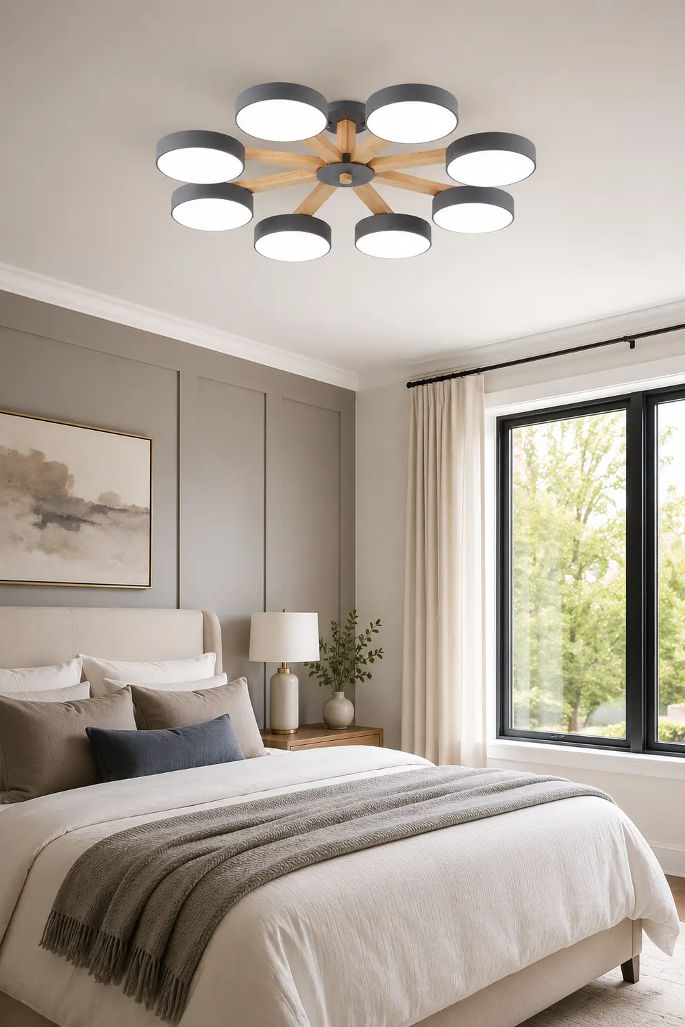 Modern Multi Stem Chandelier - Lumpaz
