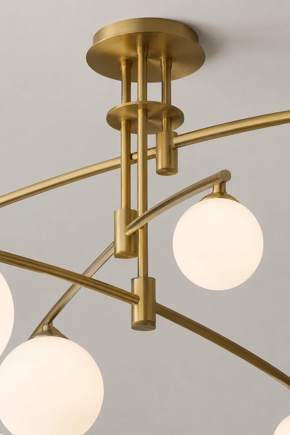Modern Long Arm Chandelier - Lumpaz