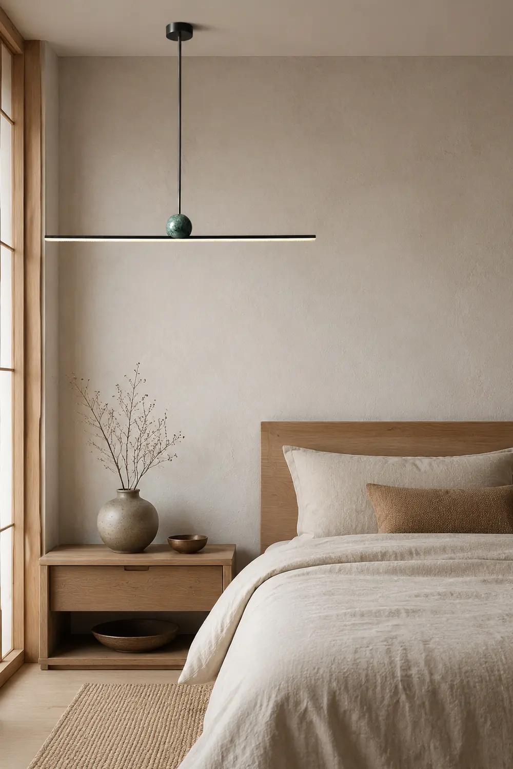 Marble Linear Pendant Lamp - Lumpaz