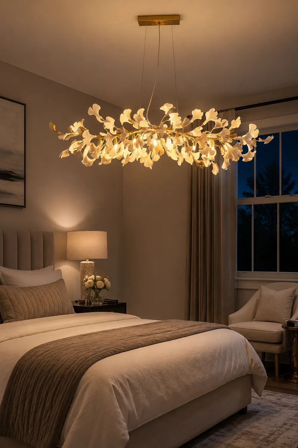 Gingko Chandelier D - Lumpaz