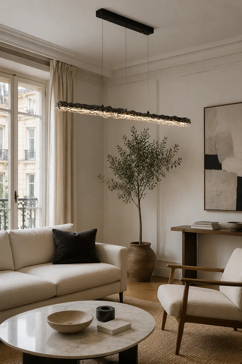 Capuccio LED Linear Pendant Lamp - Lumpaz