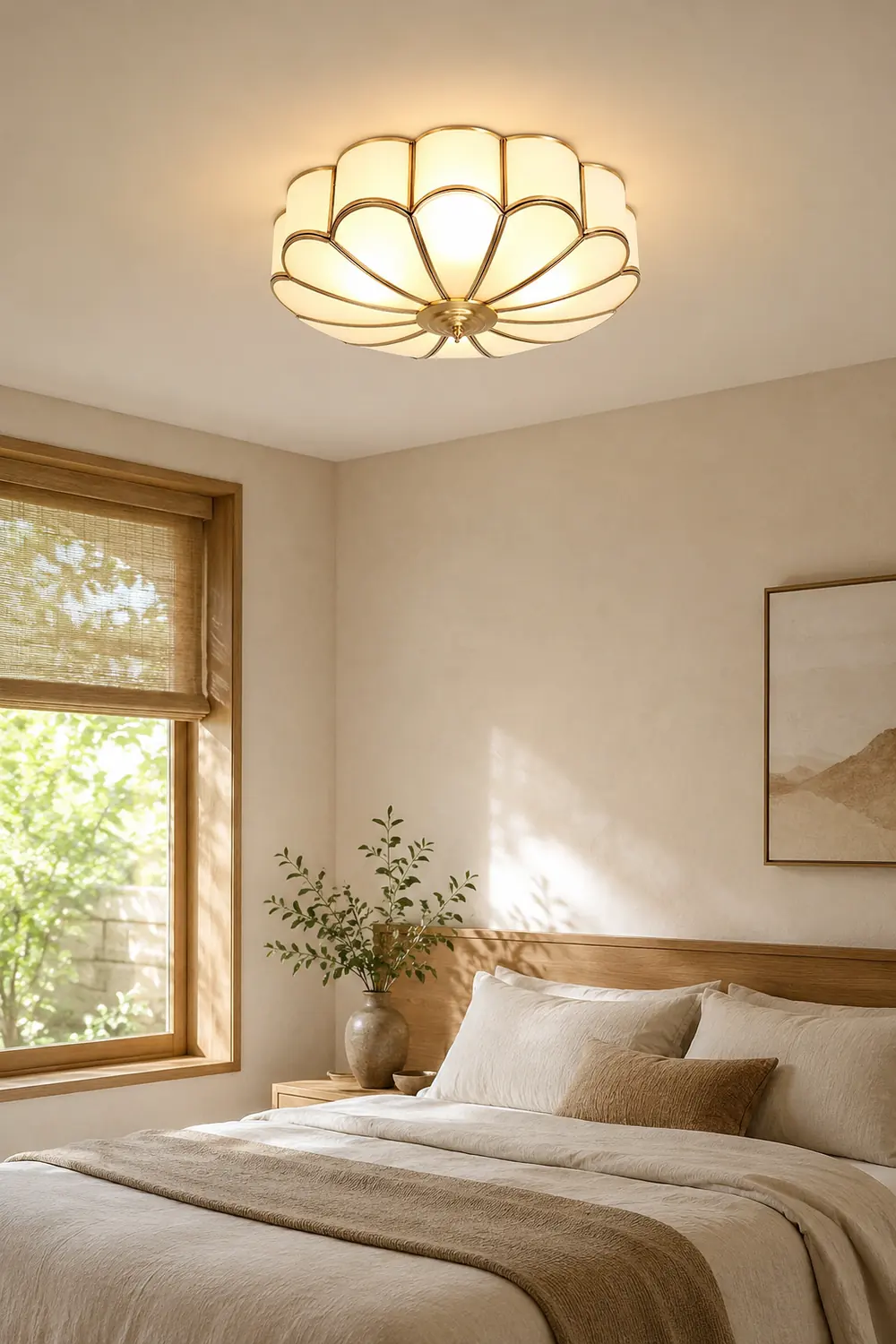 Flower Shape Glass Recessed Ceiling Light - Lumpaz