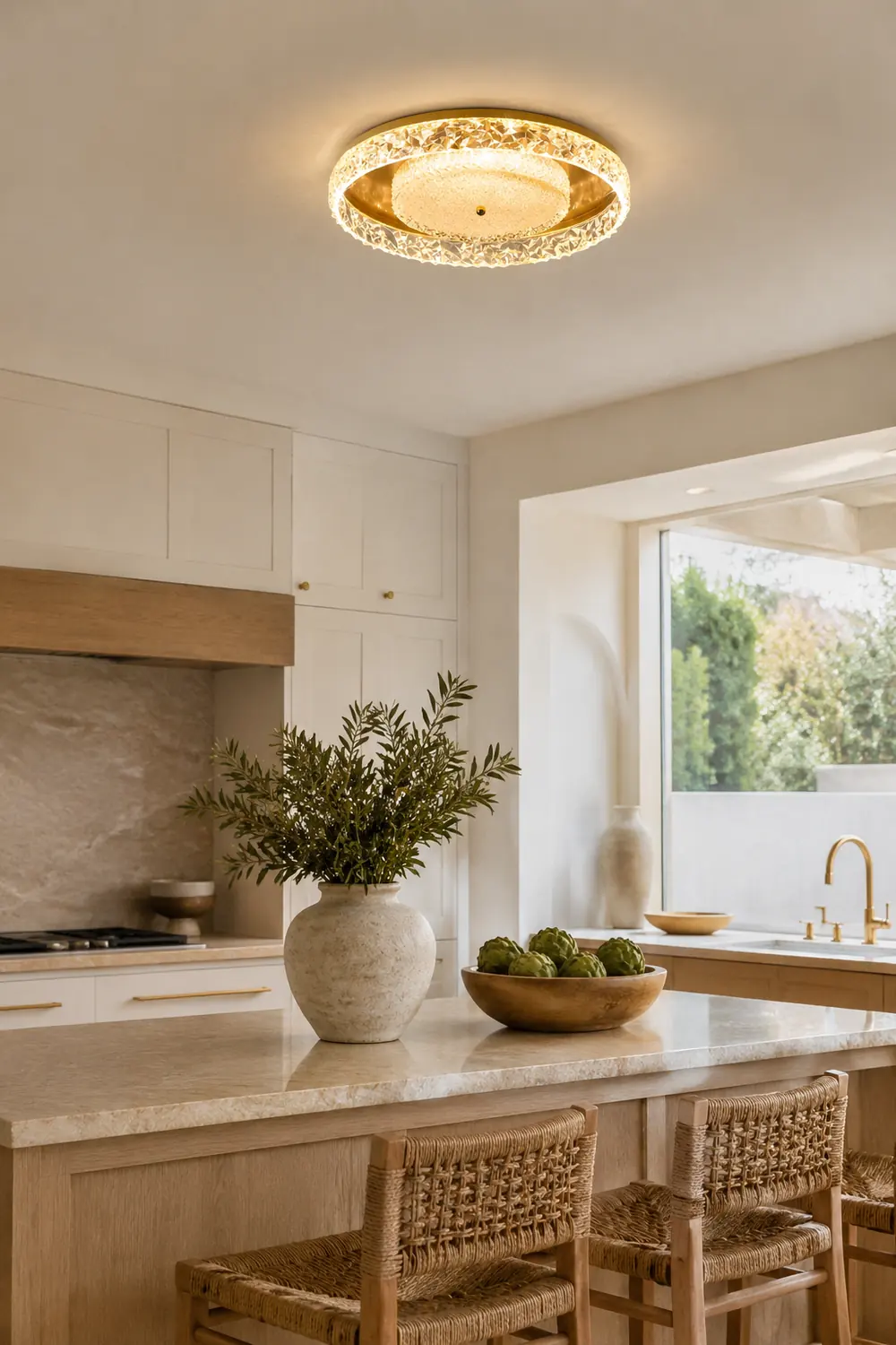 Crystal Embedded Ceiling lamp - Lumpaz