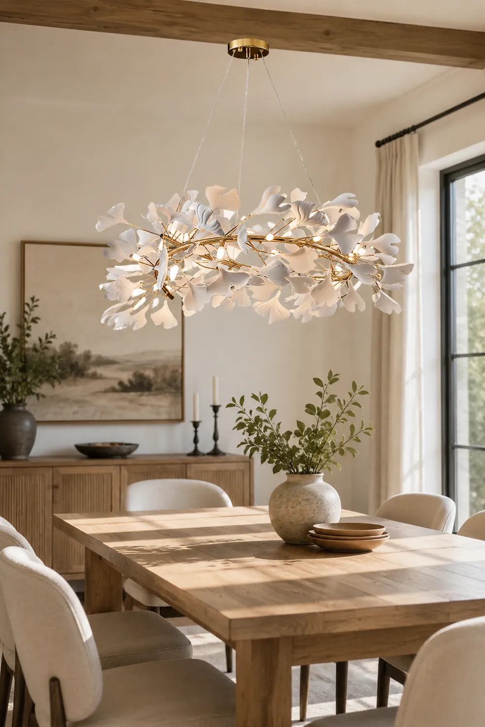 Gingko Chandelier U - Lumpaz