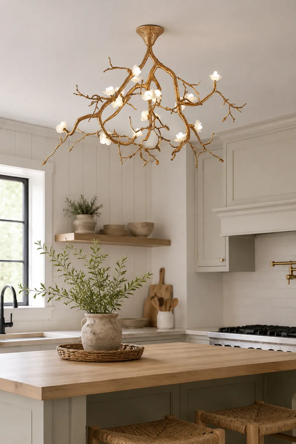 Tree Branches Flower Ceiling Lamp - Lumpaz