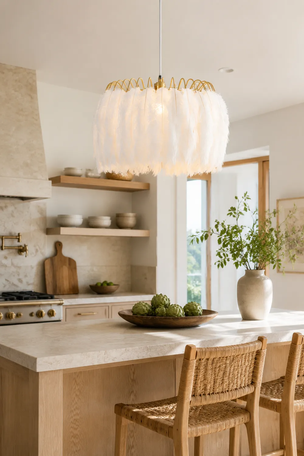 Feather Pendant Lamp - Lumpaz