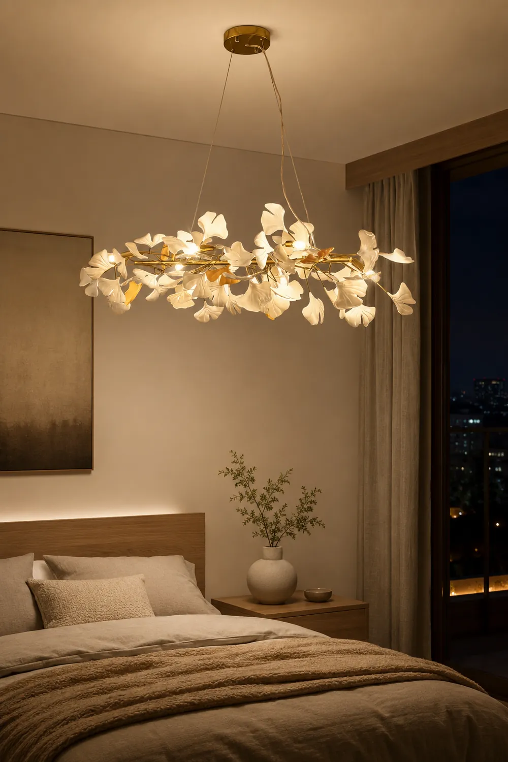 Gingko Chandelier M - Lumpaz