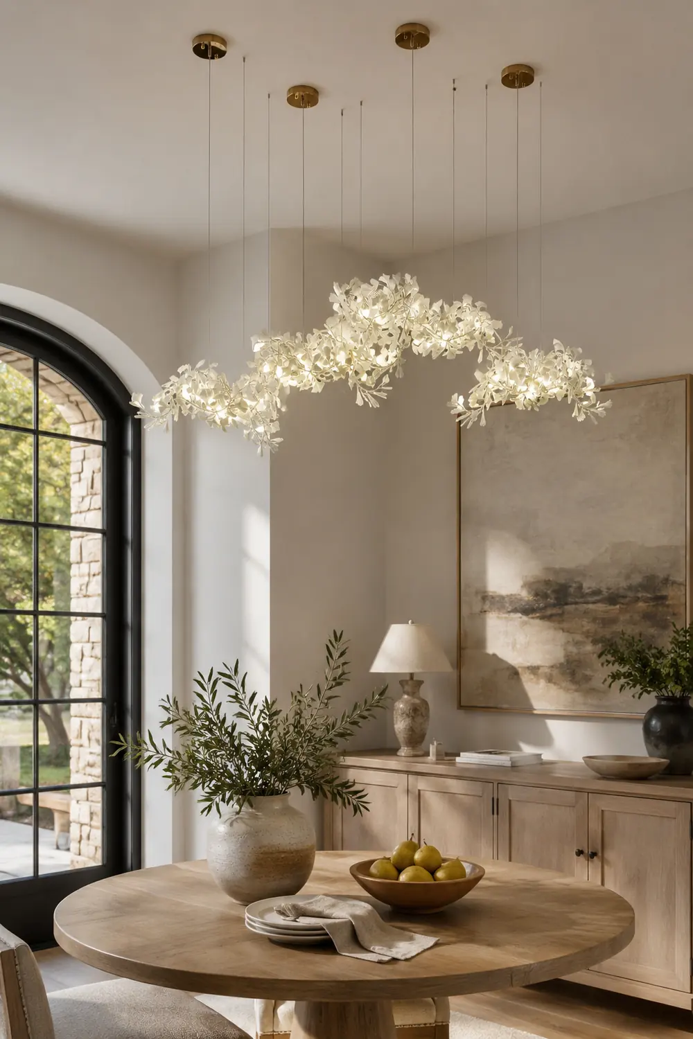 Gingko Chandelier C - Lumpaz