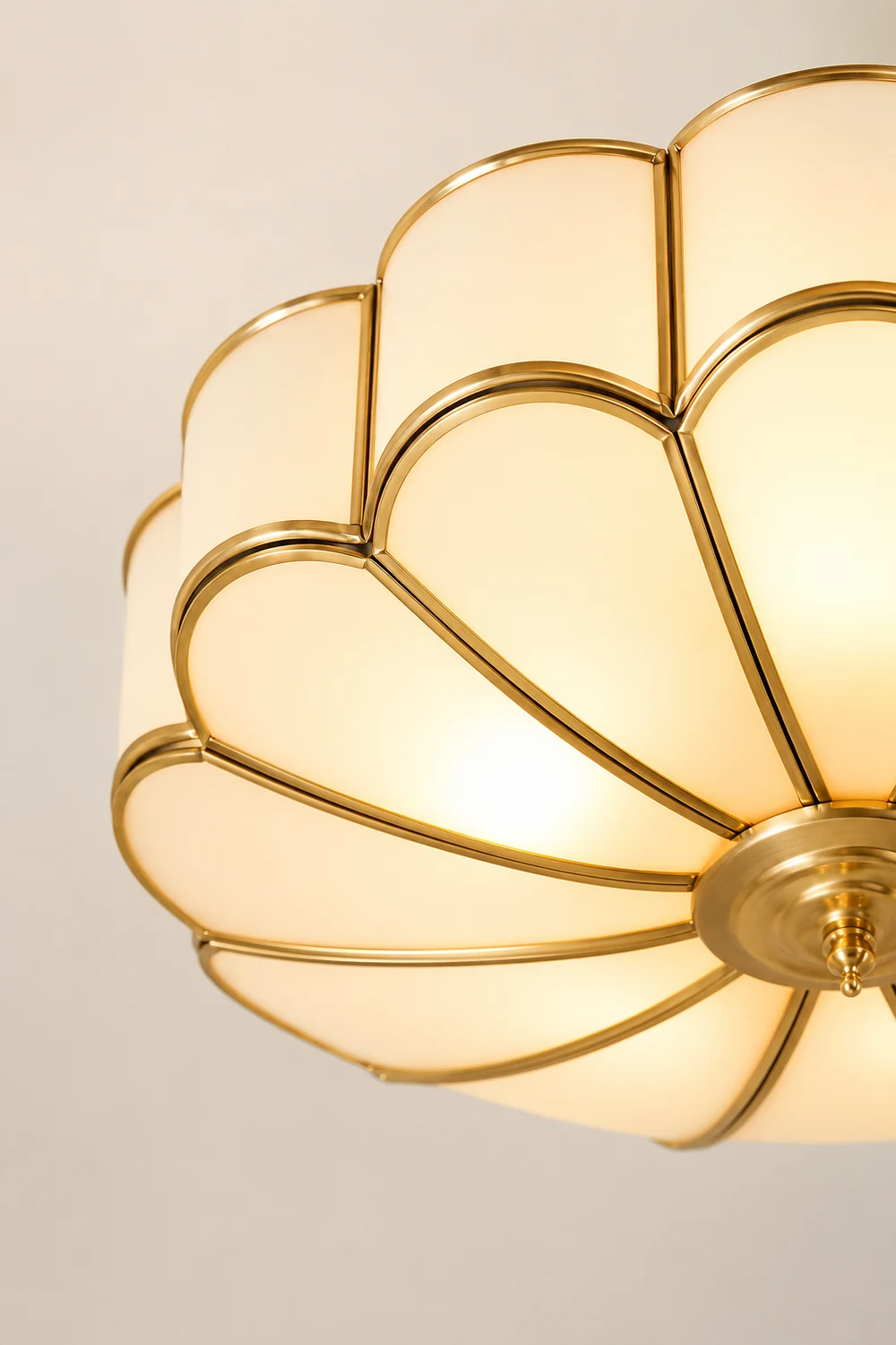 Flower Shape Glass Recessed Ceiling Light - Lumpaz