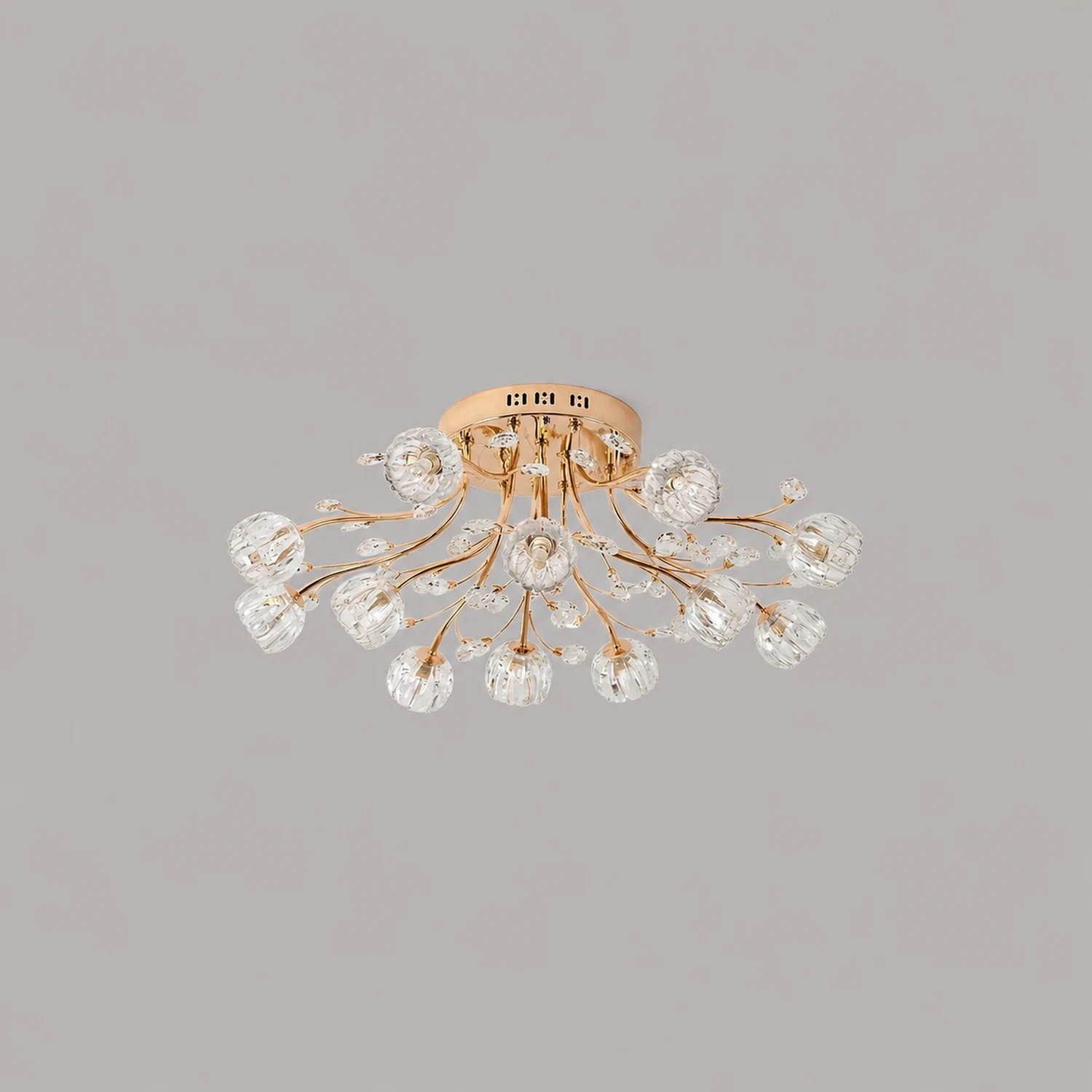 Crystal Flower Ceiling Light - Lumpaz